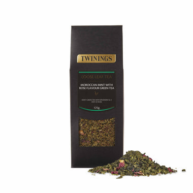Moroccan Mint with Rose Flavour Green - 125g Loose Leaf Tea